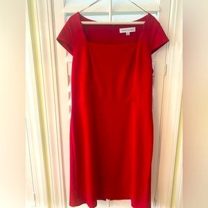 Red dress, new with tags